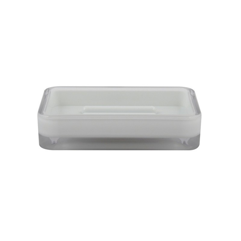 spirella Porte Savon ANZIO en Plastique Blanc MSV