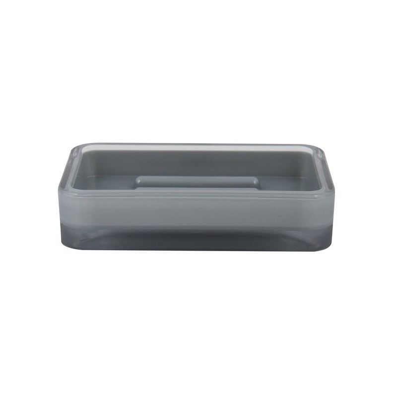 spirella Porte Savon ANZIO en Plastique Gris MSV
