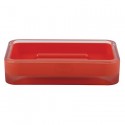 Spirella Porte Savon ANZIO En Plastique Rouge MSV