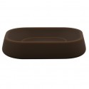 Spirella Porte Savon ASTI Soft Touch Chocolat MSV
