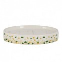 Spirella Porte Savon Céramique BREST Vert MSV