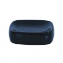 Spirella Porte Savon Céramique CLASSIC Noir MSV