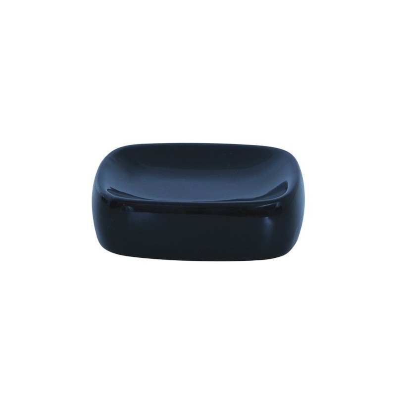 spirella Porte Savon Céramique CLASSIC Noir MSV