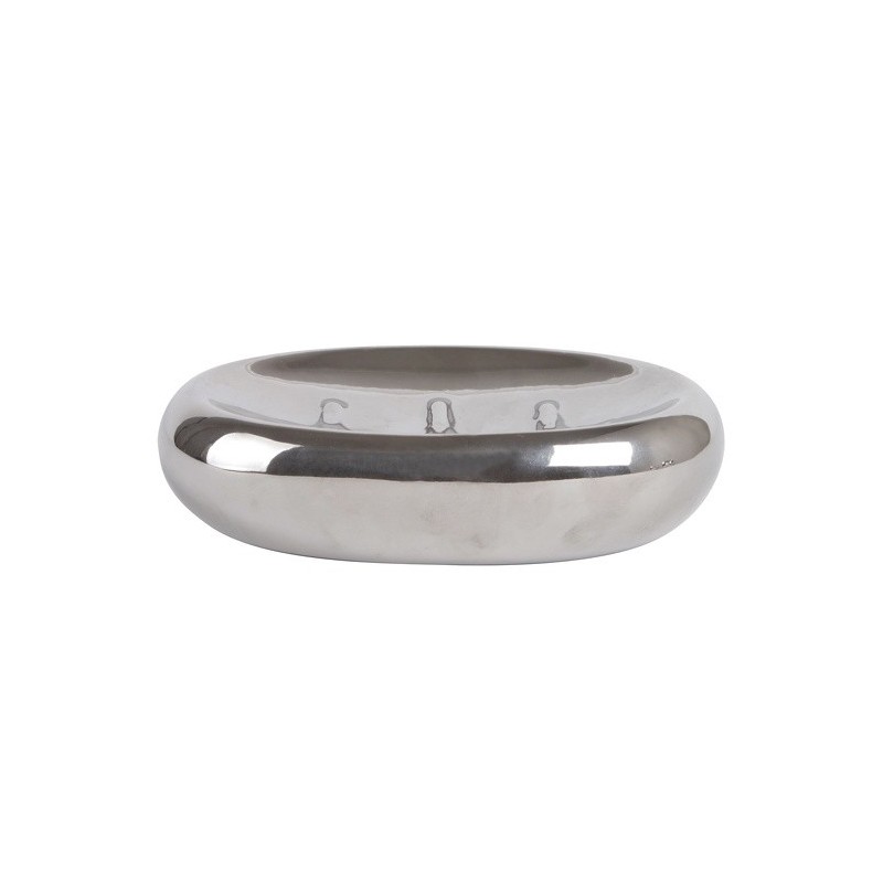 spirella Porte savon céramique DAKHLA Argent MSV