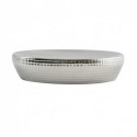 Spirella Porte Savon Céramique DALLAS Argent MSV
