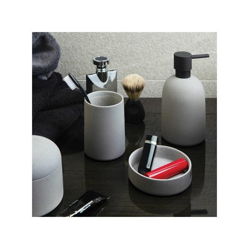 Spirella Porte Savon Céramique GEMMA Gris Spirella