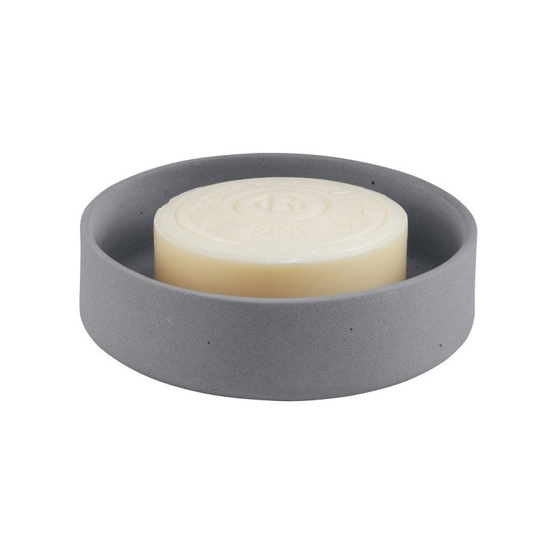 Spirella Porte Savon Céramique GEMMA Gris Spirella