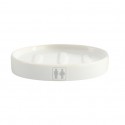 Spirella Porte Savon Céramique H/F Blanc & Gris MSV