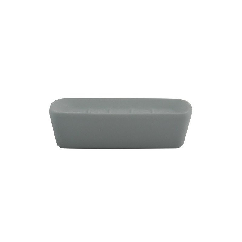 spirella Porte Savon Céramique HAITI Gris MSV