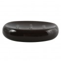Spirella Porte Savon Céramique JAVA Noir MSV