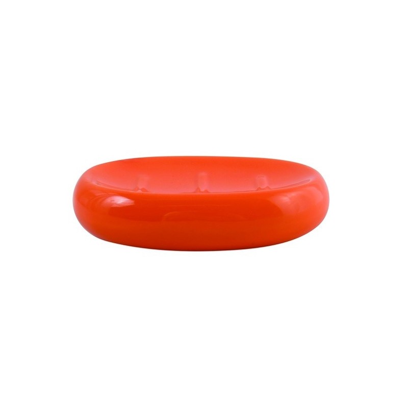 spirella Porte Savon Céramique JAVA Orange MSV