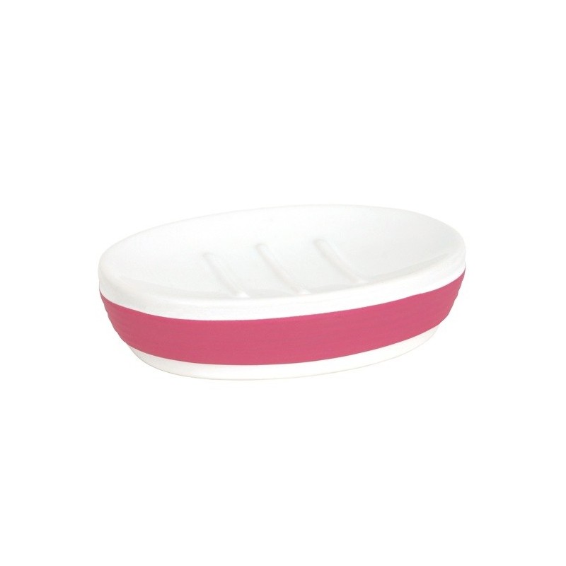 spirella Porte Savon Céramique MOOREA Rose MSV