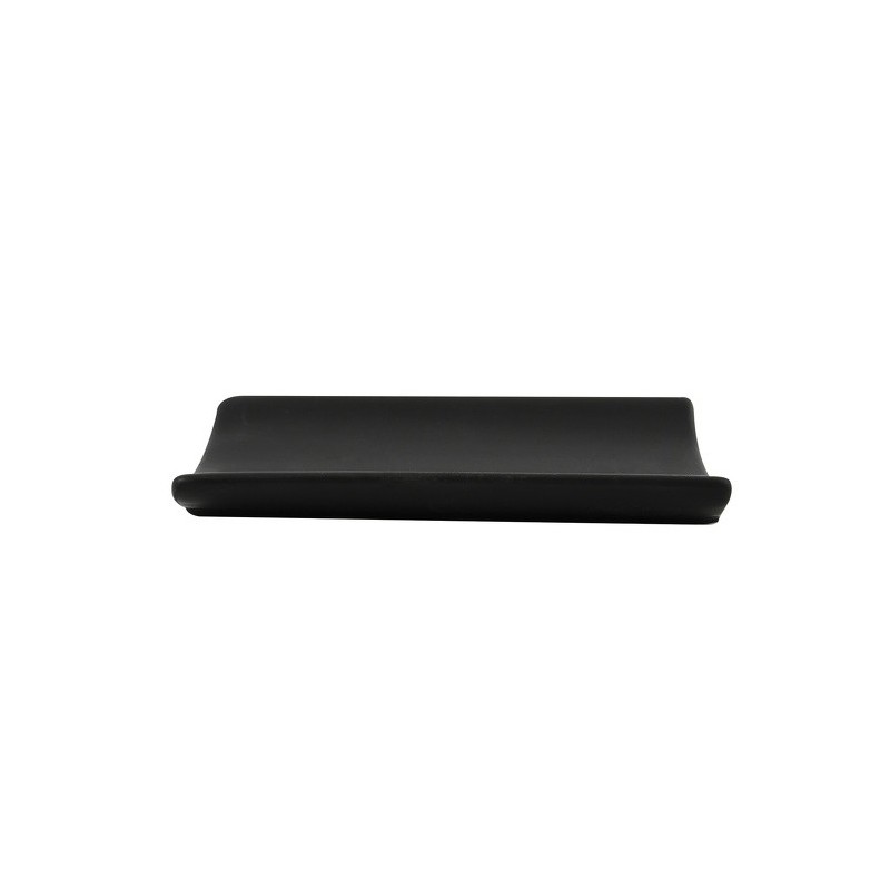 spirella Porte Savon Céramique PALMA Noir MSV