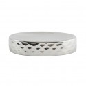Spirella Porte Savon Céramique PHOENIX Argent MSV