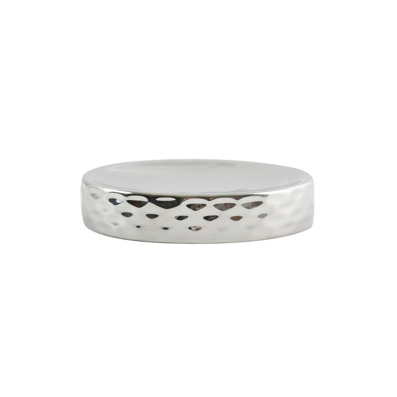 spirella Porte Savon céramique PHOENIX Argent MSV