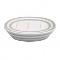 Spirella Porte Savon Céramique SEAUVILLE Gris MSV