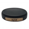 Spirella Porte Savon Céramique SPA Noir MSV