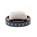 Spirella Porte Savon Céramique STAR Noir Spirella