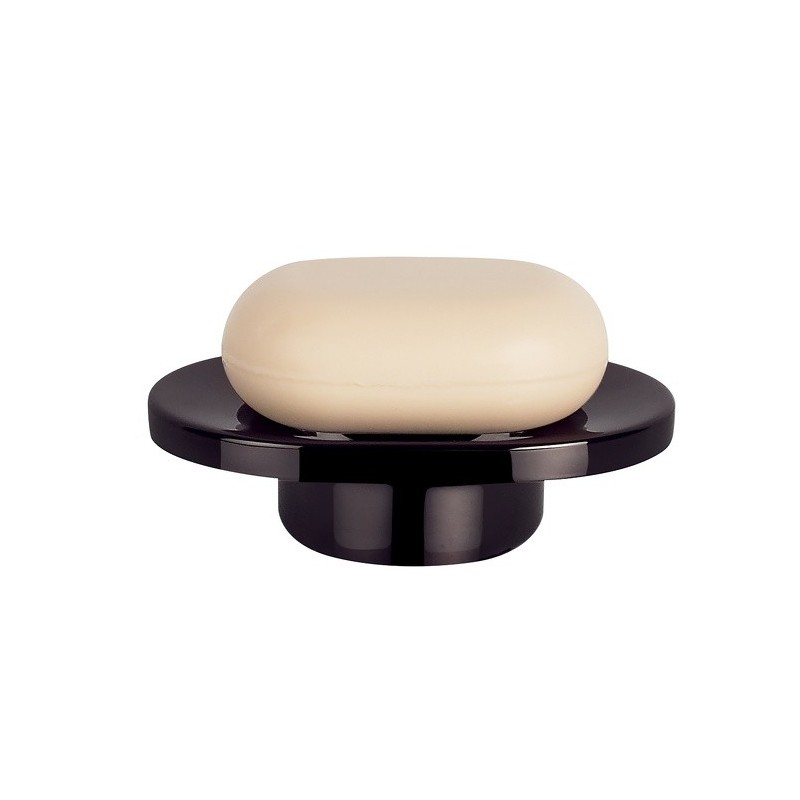 spirella Porte savon Inox NYO Noir titan Spirella