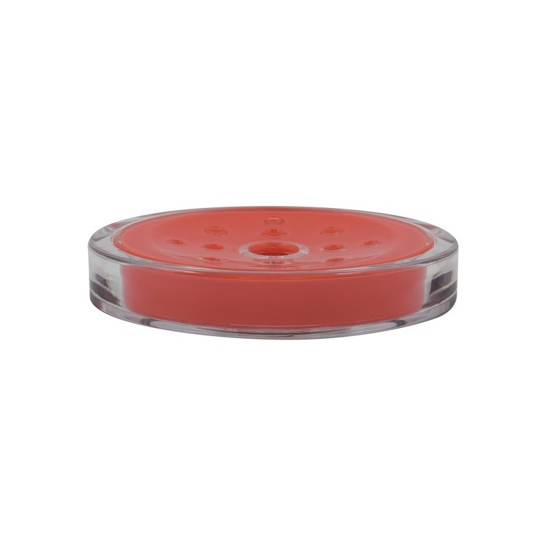 spirella Porte Savon MANIHI en Plastique Rouge MSV