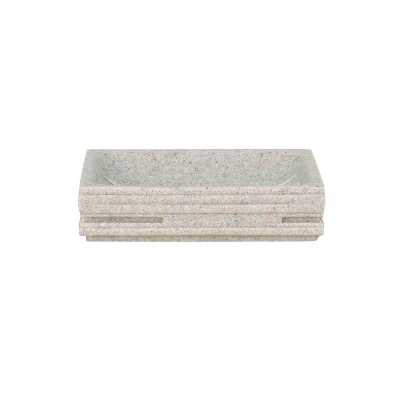 spirella Porte Savon Polyrésine LUND Beige MSV