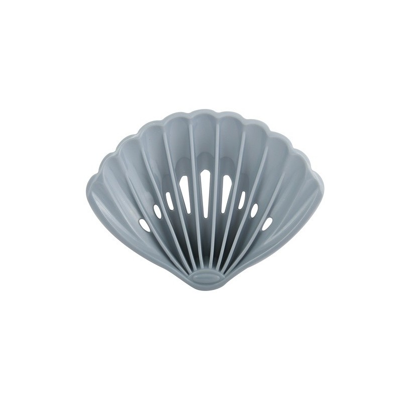 spirella Porte Savon PVC COQUILLAGE Gris MSV