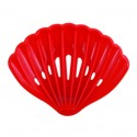 Spirella Porte Savon PVC COQUILLAGE Rouge MSV