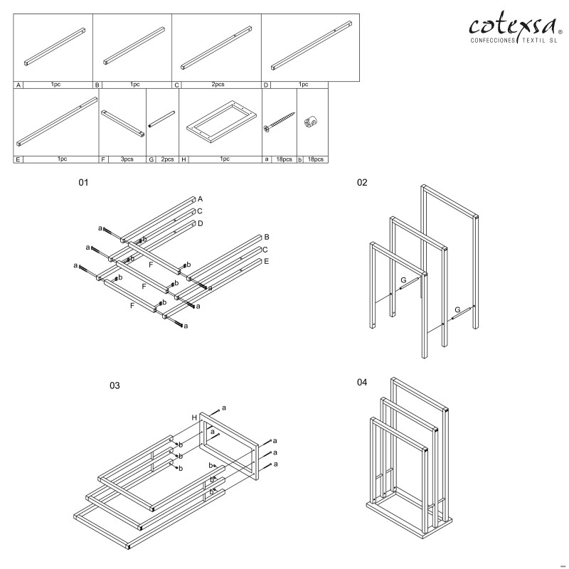 Spirella Porte Serviettes Bambou & MDF Blanc MSV