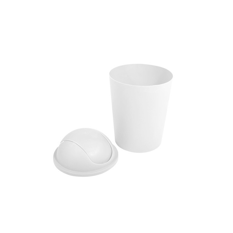 Spirella Poubelle à  Bascule AKO 5 5L Blanc MSV