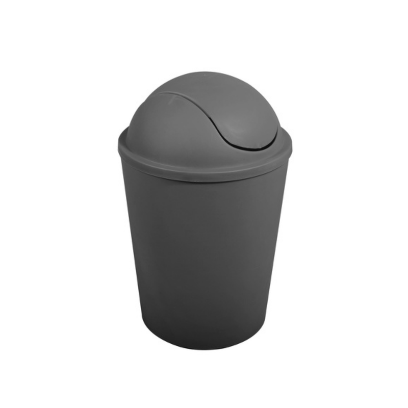 spirella Poubelle à  bascule AKO 5 5L Gris MSV