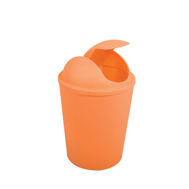 Spirella Poubelle à  Bascule AKO 5 5L Orange MSV