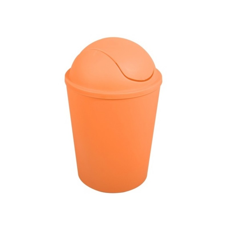 spirella Poubelle à  bascule AKO 5 5L Orange MSV