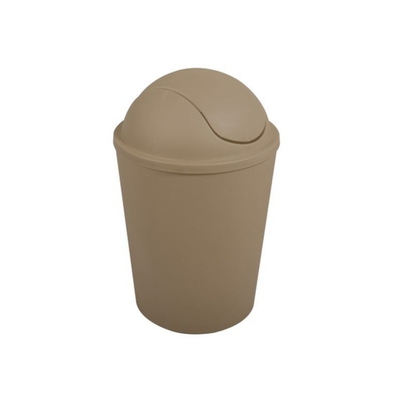 spirella Poubelle à  bascule AKO 5 5L Taupe MSV