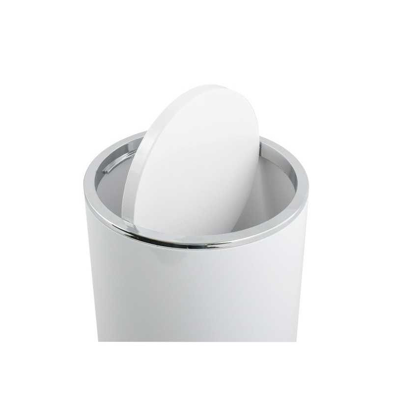 Spirella Poubelle à  Bascule KAMAKA 6L Blanc MSV