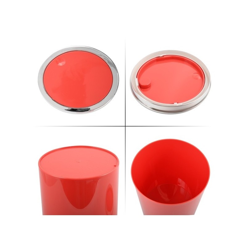 Spirella Poubelle à  Bascule KAMAKA 6L Rouge MSV