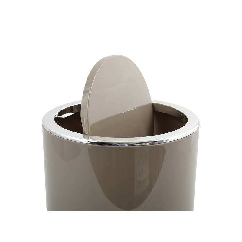 Spirella Poubelle à  Bascule KAMAKA 6L Taupe MSV