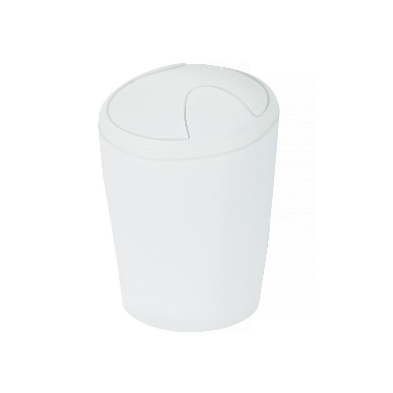 spirella Poubelle à  bascule MOVE 5L Blanc Spirella