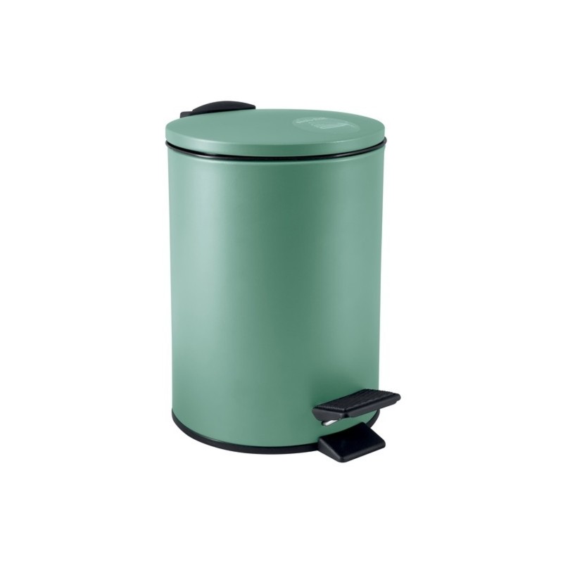 spirella Spirella Poubelle à  pédale Acier ADELAR 3L Vert Mat