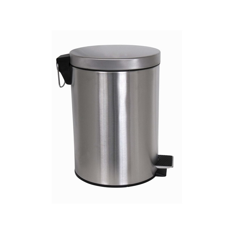 spirella Poubelle à  pédale Inox 12L Gris MSV