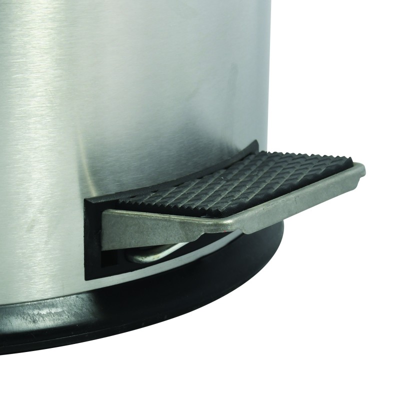 Spirella Poubelle à  Pédale Inox 20L Gris MSV
