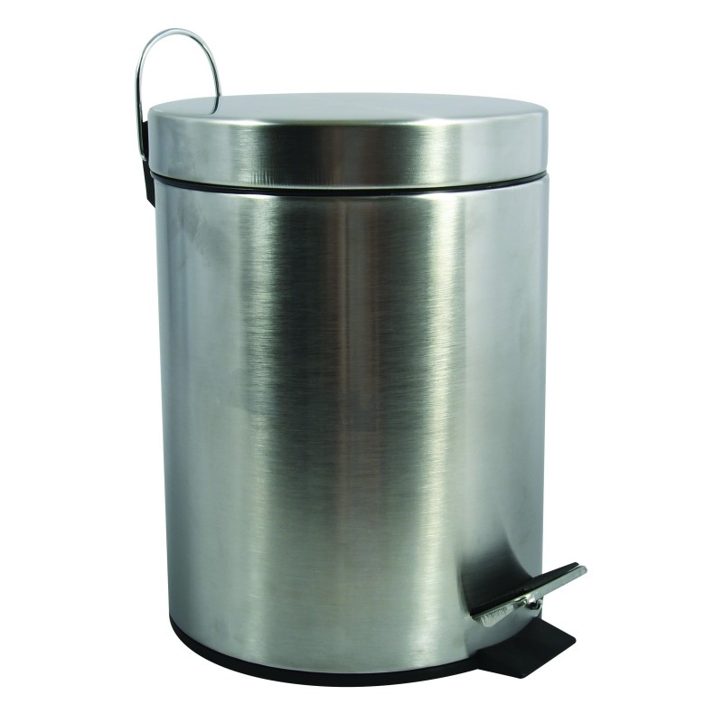 spirella Poubelle à  pédale Inox 20L Gris MSV