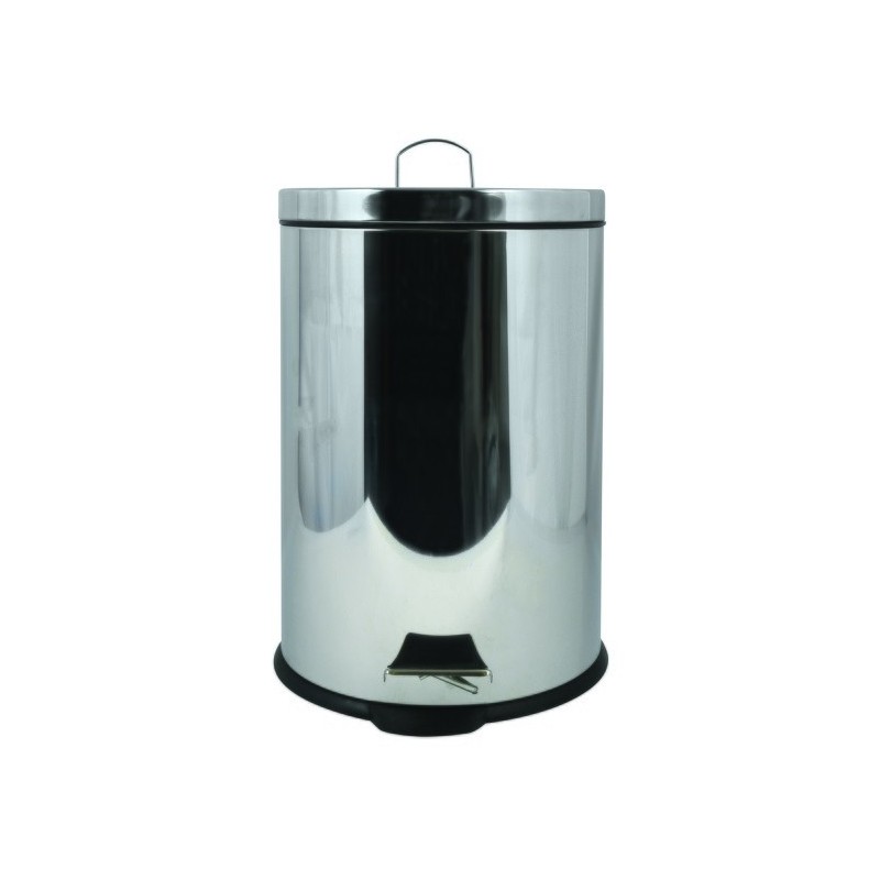 spirella Poubelle à  pédale Inox 20L Miroir MSV