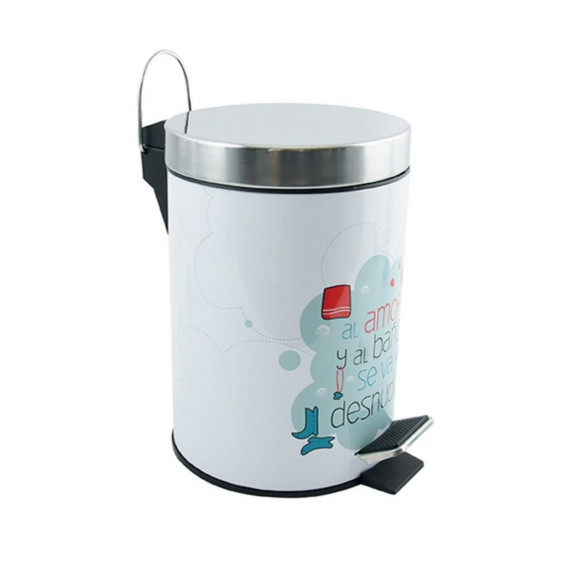 spirella Poubelle à  pédale Inox 3L Bath & Love MSV