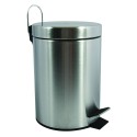 Spirella Poubelle à  Pédale Inox 3L Inox Satiné MSV