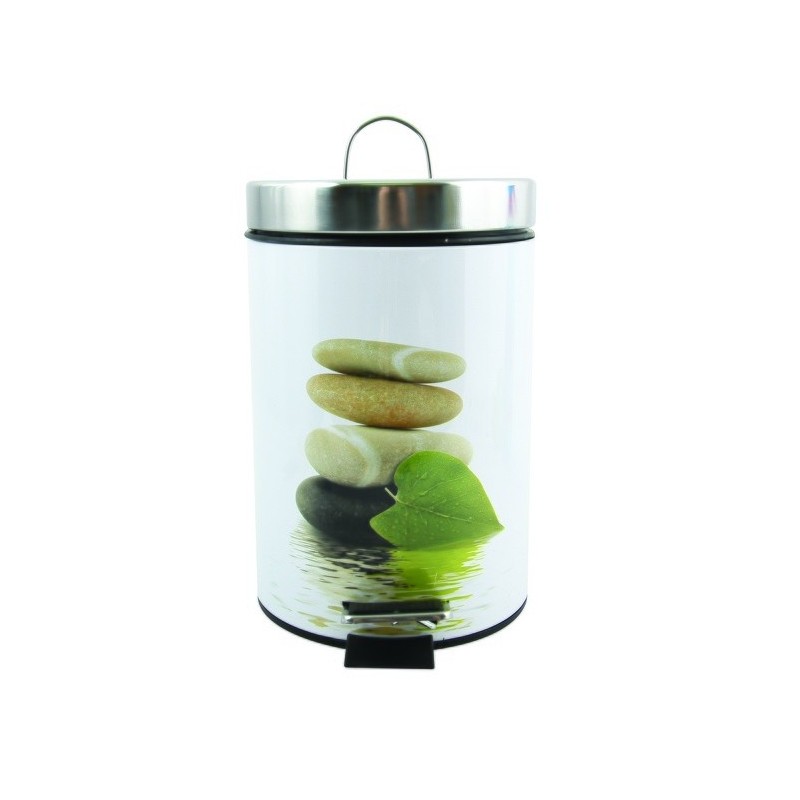 Spirella Poubelle à  Pédale Inox 3L Lingga MSV