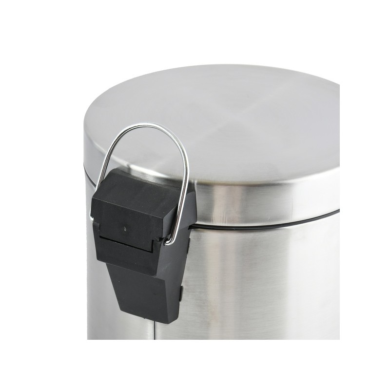Spirella Poubelle à  Pédale Inox 5L Inox Satiné MSV
