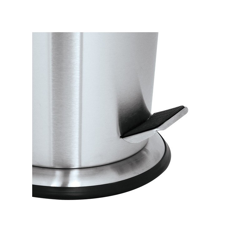 Spirella Poubelle à  Pédale Inox CONIC 5L MSV
