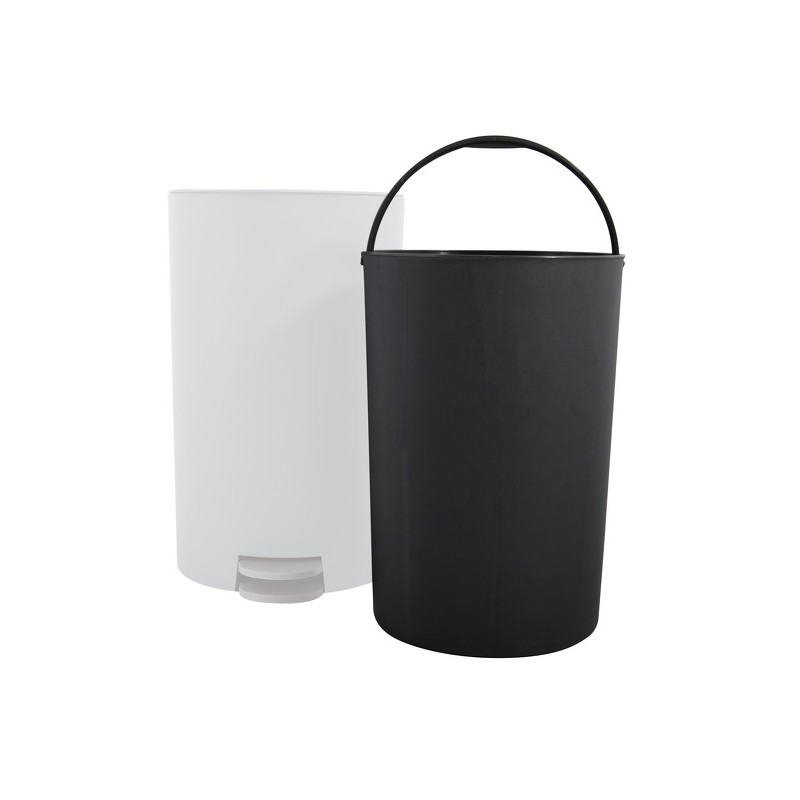 Spirella Poubelle à  Pédale OSAKI 3L Blanc MSV