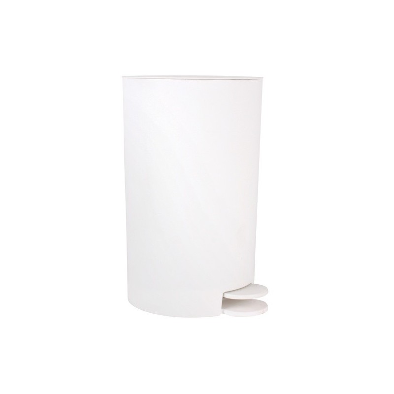 spirella Poubelle à  pédale OSAKI 3L Blanc MSV