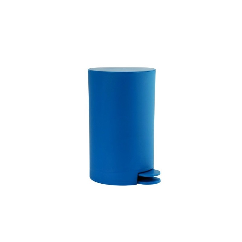 spirella Poubelle à  pédale OSAKI 3L Bleu Foncé MSV